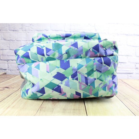 LL Bean Deluxe Book Pack 37L Print Fresh Mint Prism - Picture 6 of 12